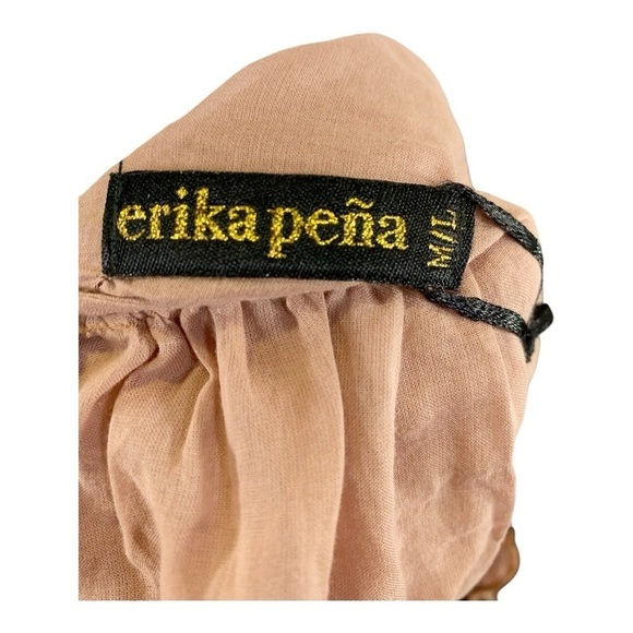 NEW Erika Pena Selma Sleeveless V neck Convertible Maxi Dress Size M/L - Picture 16 of 16